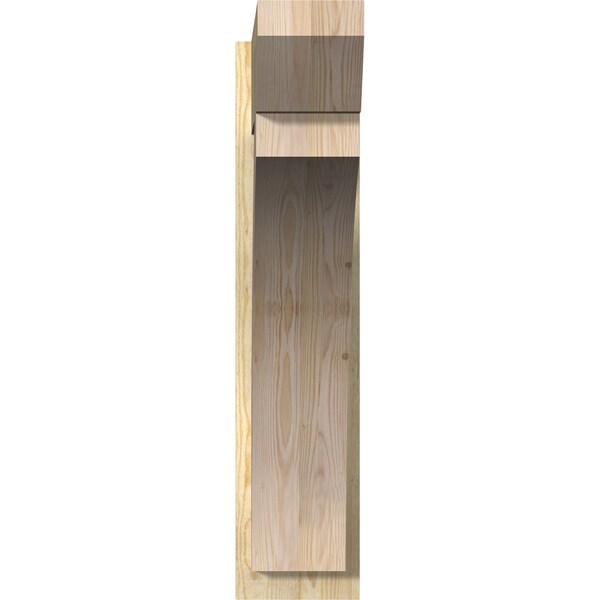 Thorton Slat Rough Sawn Outlooker, Douglas Fir, 8W X 30D X 36H